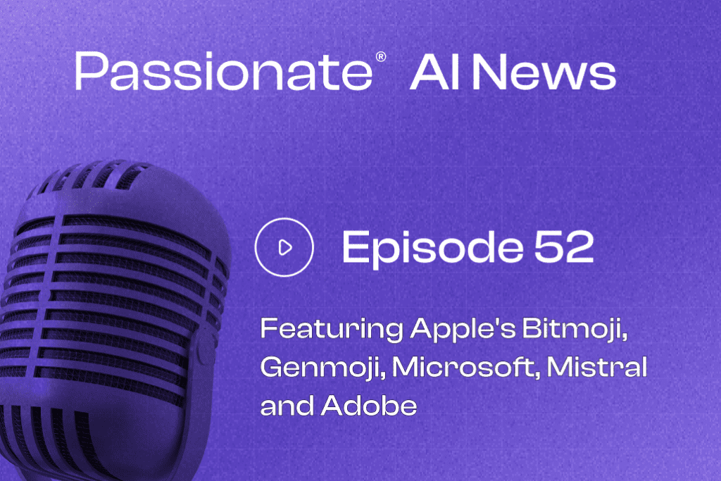 Passionate AI News Apple Bitmoji